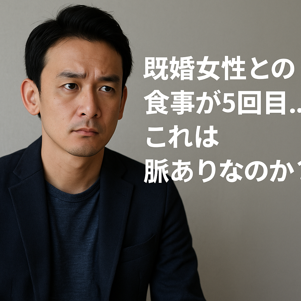 【モテ男の自分磨き】既婚女性との食事が5回目…これは脈ありなのか?