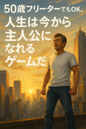 50歳フリーターでもOK。人生は今から主人公になれるゲームだ