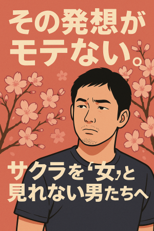 その発想がモテない。サクラを“女”と見れない男たちへ