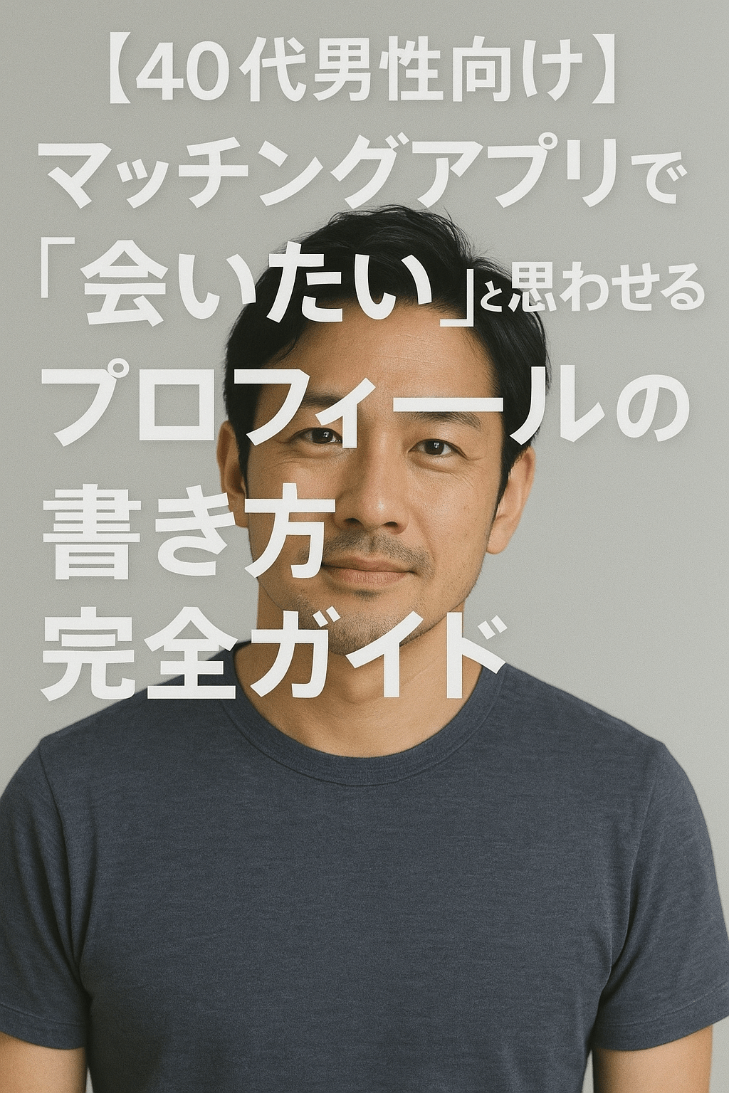 【40代男性向け】マッチングアプリで「会いたい」と思わせるプロフィールの書き方完全ガイド