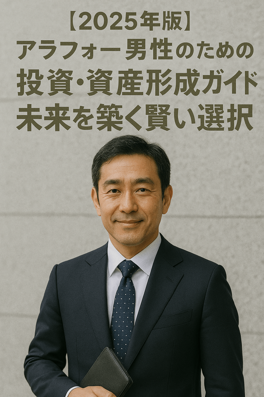 【2025年版】アラフォー男性のための投資・資産形成ガイド:未来を築く賢い選択