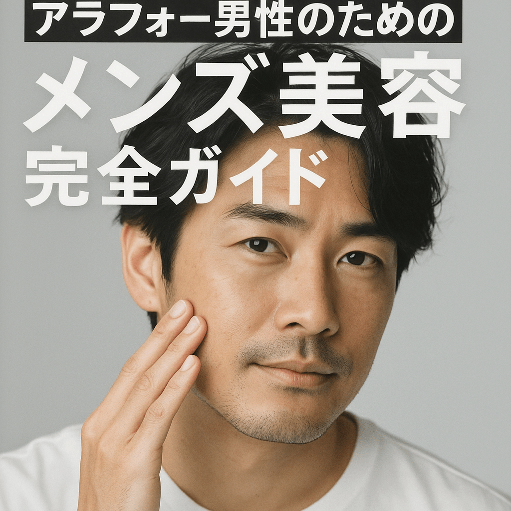 【2025年版】アラフォー男性のためのメンズ美容完全ガイド