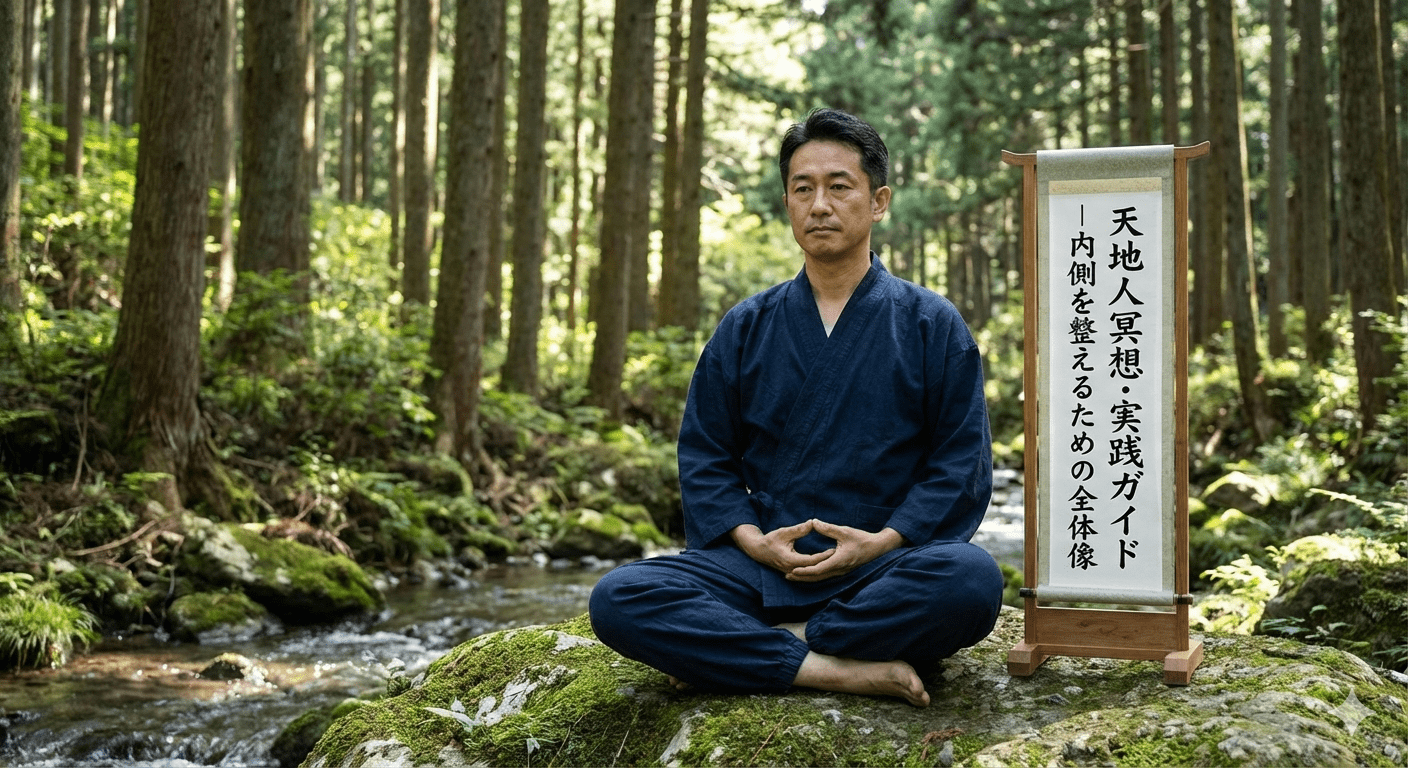 天地人冥想・実践ガイド｜内側を整えるための全体像