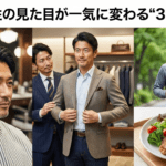 40代男性の見た目が一気に変わる“3つの習慣”