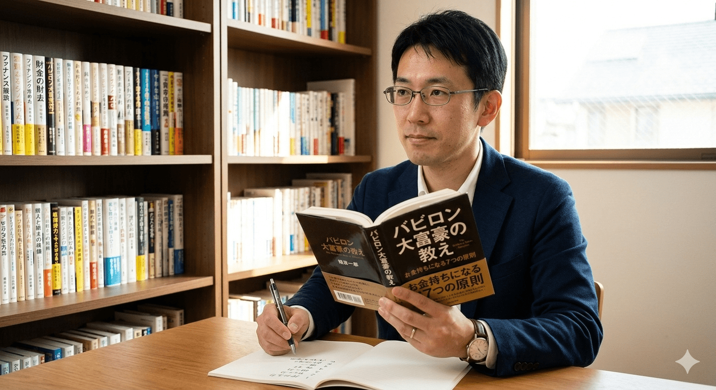 【40代からの資産形成】『バビロン大富豪の教え』が教えるお金持ちになる7つの原則