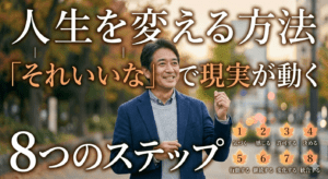 人生を変える方法｜「それいいな」で現実が動く8つのステップ