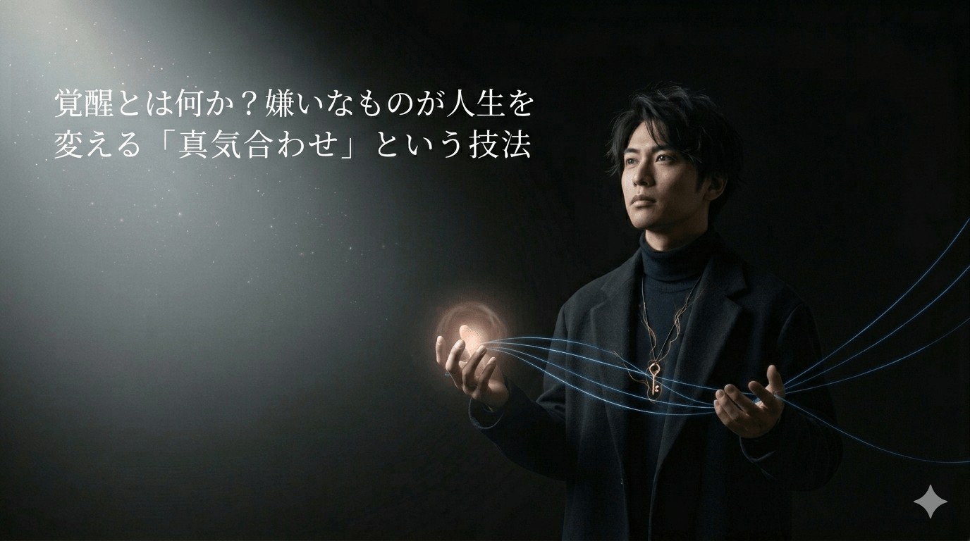 覚醒とは何か?嫌いなものが人生を変える「真気合わせ」という技法