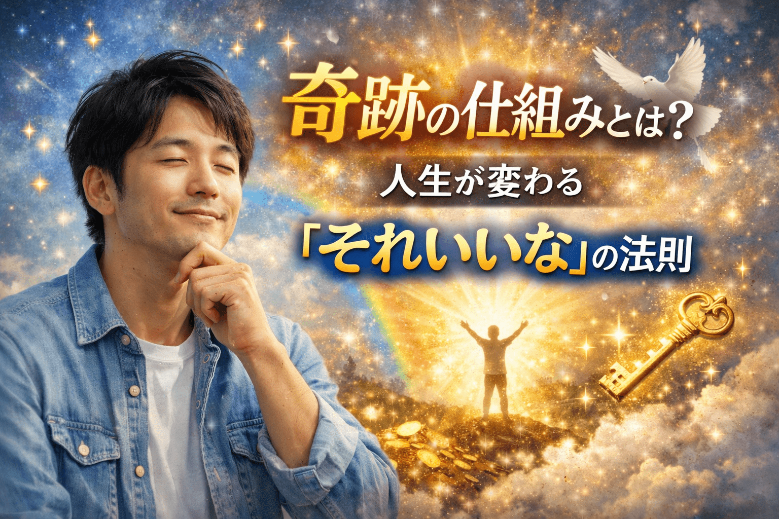 奇跡の仕組みとは？人生が変わる「それいいな」の法則