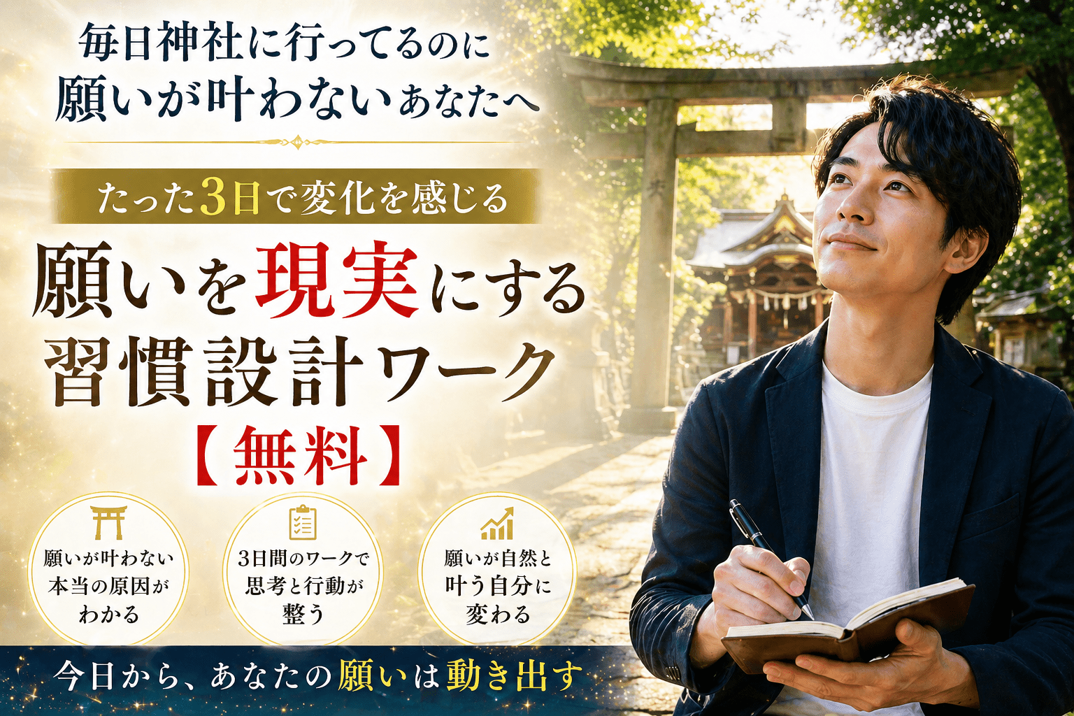 願いを現実にする習慣設計ワーク
