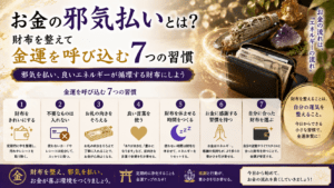 お金の邪気払いとは？財布を整えて金運を呼び込む7つの習慣