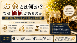 お金とは何か？なぜ価値があるのか｜金運を高めるために知っておきたいお金の本質