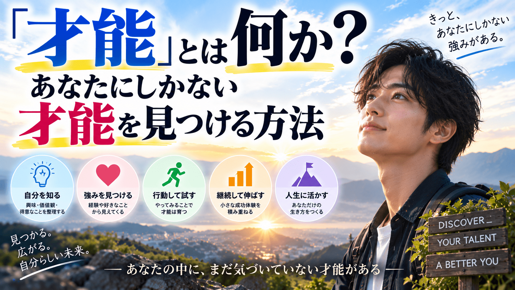 「才能」とは何か？あなたにしかない才能を見つける方法